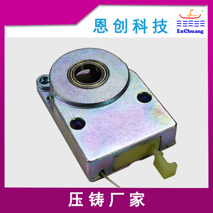 镀彩锌智能门锁离合部件恩创锌合金压铸厂家加